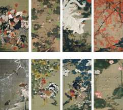 伊藤若冲筆 三の丸尚蔵館蔵　出典：宮内庁ホームページ