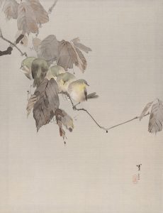 Watanabe Seitei, Birds on a Branch