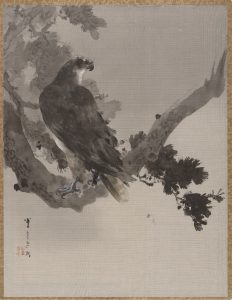 Watanabe Seitei, Eagle in a Tree