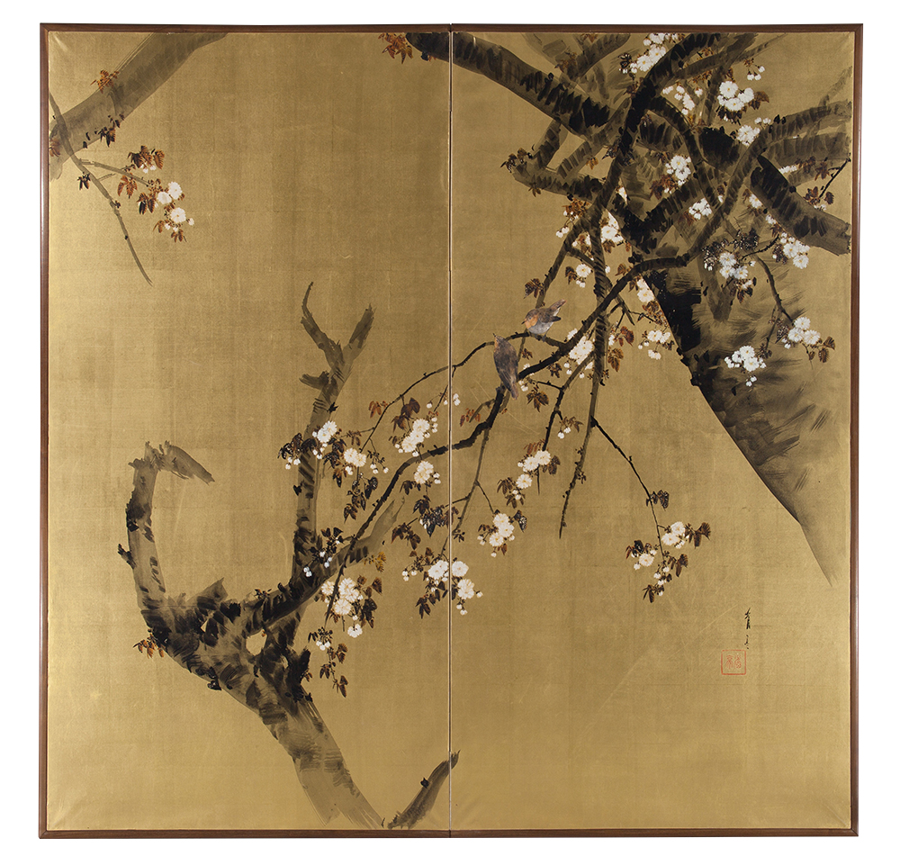 渡辺省亭展開催特別記念 コラム 鳥博士高橋の鳥舌技巧 Vol 28 加島美術